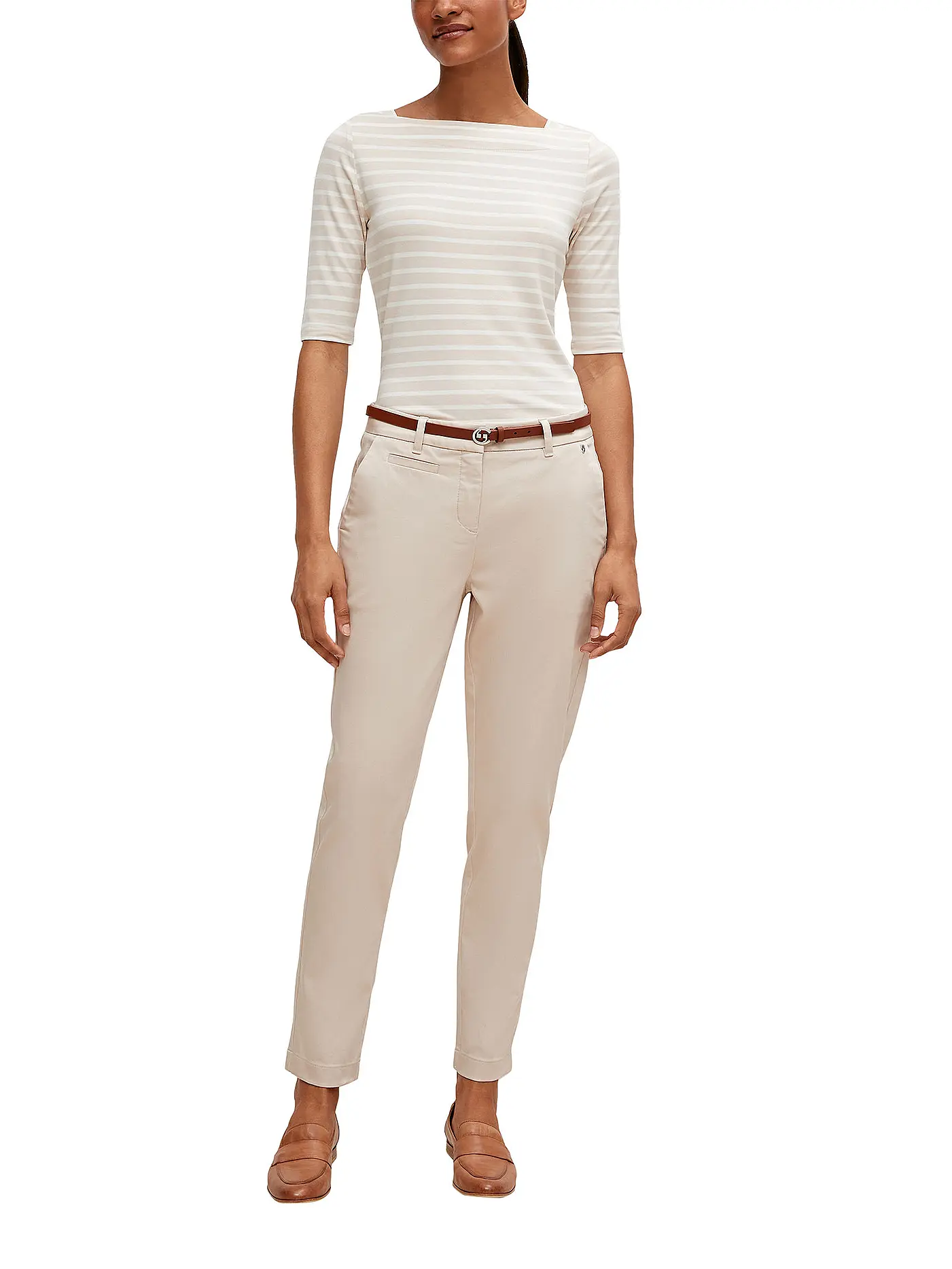 COMMA | Chino 7/8 | beige